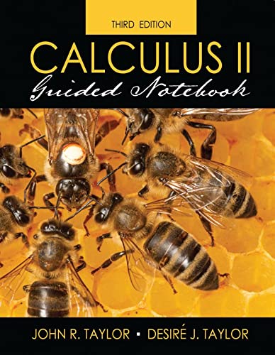 Calculus II Guided Notebook view 2