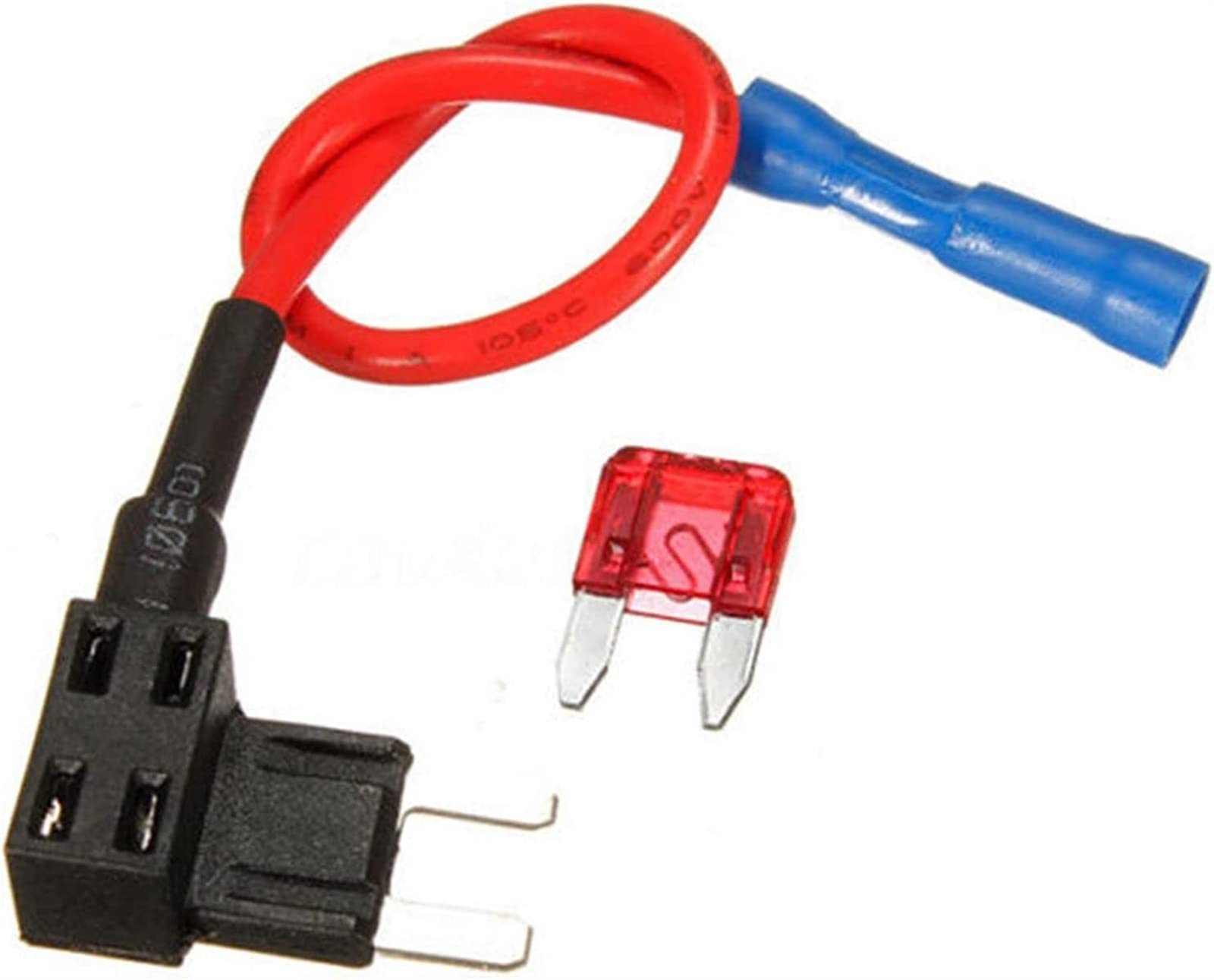 Bezpiecznik 12 V 5 szt. Uchwyt bezpiecznika Standardowy bezpiecznik samochodowy Dodaj obwód Mini Blade Fuse Holder ATM APM Piggy Back Bezpieczniki