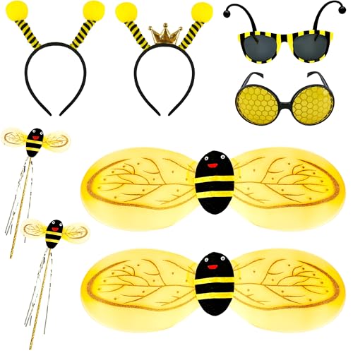 Disfraz de Abeja para Niñas 8 Piezas Kit miniatura 1