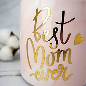 Vilightbestmomevergiftsformomfromdaughtersonpinkmarblemugceramiccoffeecup11oz Urban Country Home Decor Vilight best mom ever gifts for mom from daughter son pink marble mug ceramic coffee cup 11oz urban country home decor