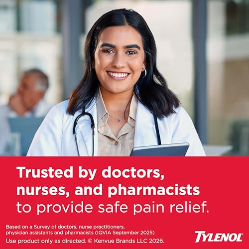 Tylenol PM Extra Strength Caplets, 500 mg Acetaminophen, 100 ct - image 4