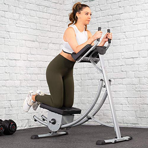 Image of Dolphy Abdominal Coaster Fitness Equipment, Workout Machine Ab Exerciser for Home Use, Black