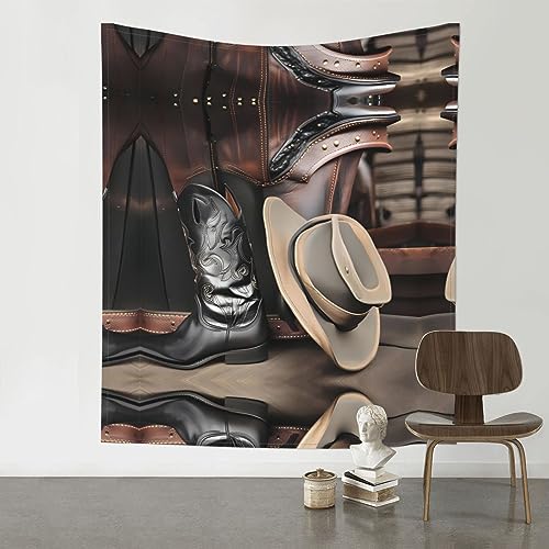Tapisserie murale esprit cowboy pour passionnés de grands espaces