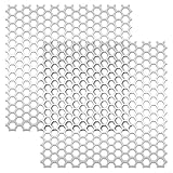 Yeetec 2 Pack Dryer Vent Grill Bird Guards Inserts Stop Birds Nesting in Bathroom Exhaust Vents and Dryer Vents, 3 Inch to 8 Inch