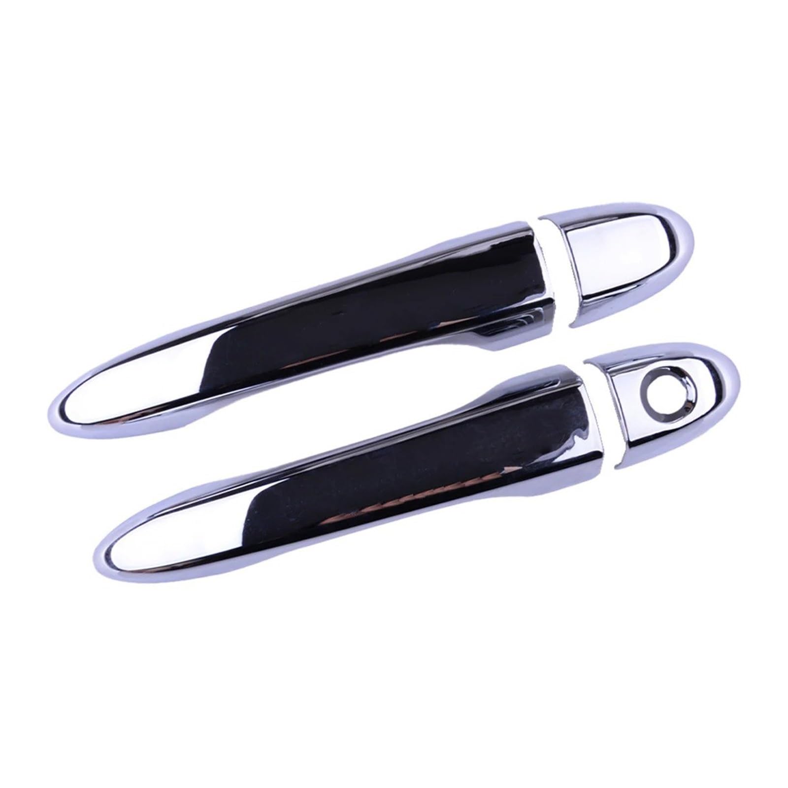 Maniglia Porta Esterna Per F&iat Per 500X SUV 2016 2017 2018 2019 2020 2021 2022 2023 Copertura maniglia portiera laterale esterna cromata, cornice tappo ABS Maniglia Porta Laterale