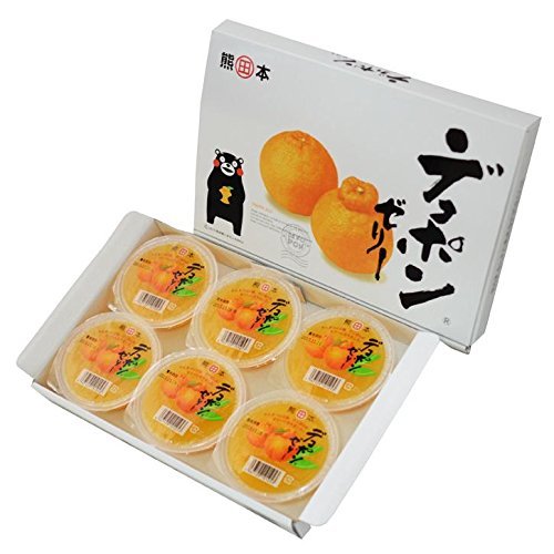 Amazon.co.jp: JAあしきた デコポンゼリー (6個入り(化粧箱