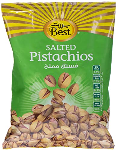 Best salted pistachios bag, 500gm