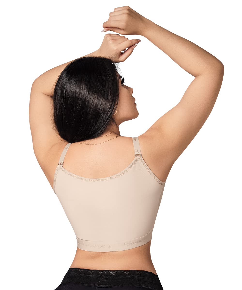 Forma Tu Cuerpo Post Op Bra Front Closure Compression Bras for Women Post Surgery Augmentation & Reduction Recovery product thumbnail 6