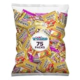 Goldbears Gummi Bears HariboCandy 75 Count Treat Size - 0.4 oz Individually Wrapped Bags -Assorted Fruit Flavors - Perfect for Snacks, Treats, Goodie bags