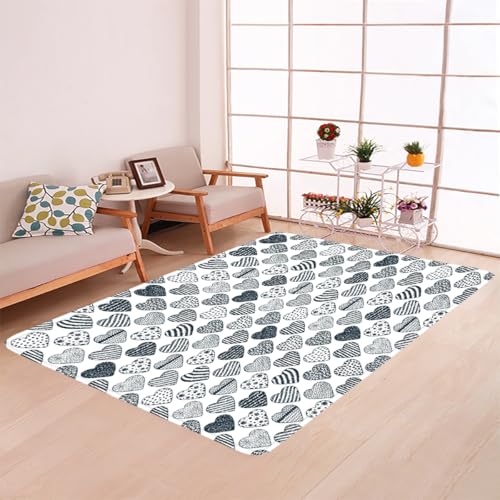 Tapis lavable Amour antidérapant pour simplifier l'entretien maison