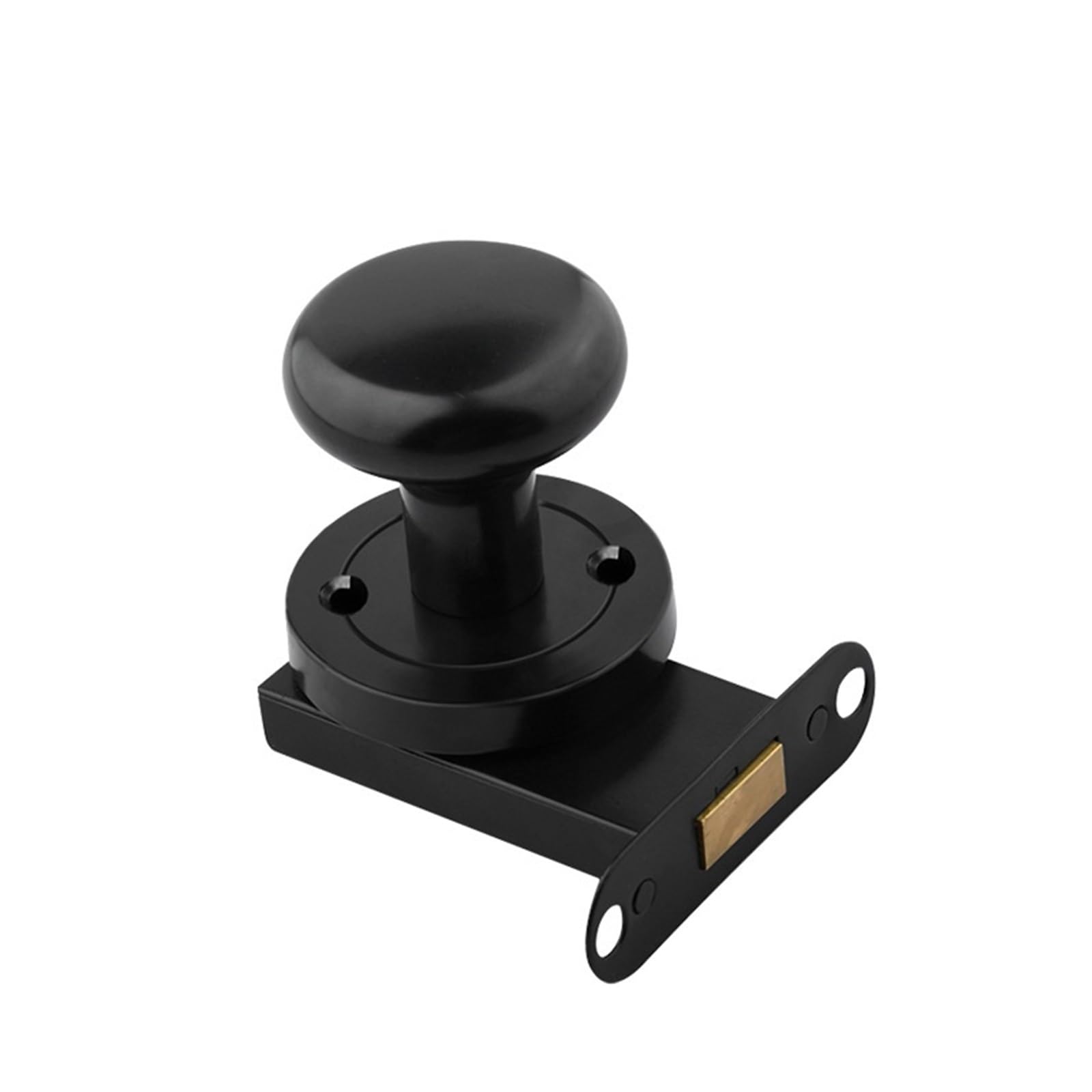 HC-503 Zinc Alloy Hidden Door Lock, for Modern Bedrooms(Black)
