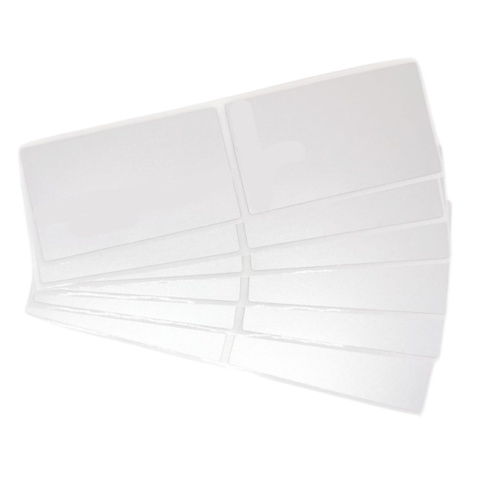Autocollants à gratter rectangulaires de 40mm x 70mm pour créer 200 tickets de jeu