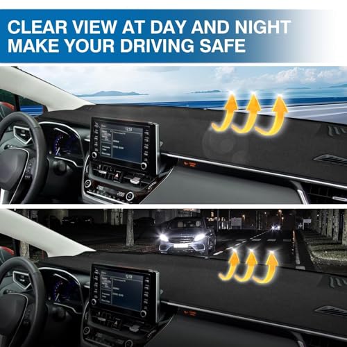 Alfombrilla de salpicadero para Toyota Corolla 2019-2024 interior accesorios 6