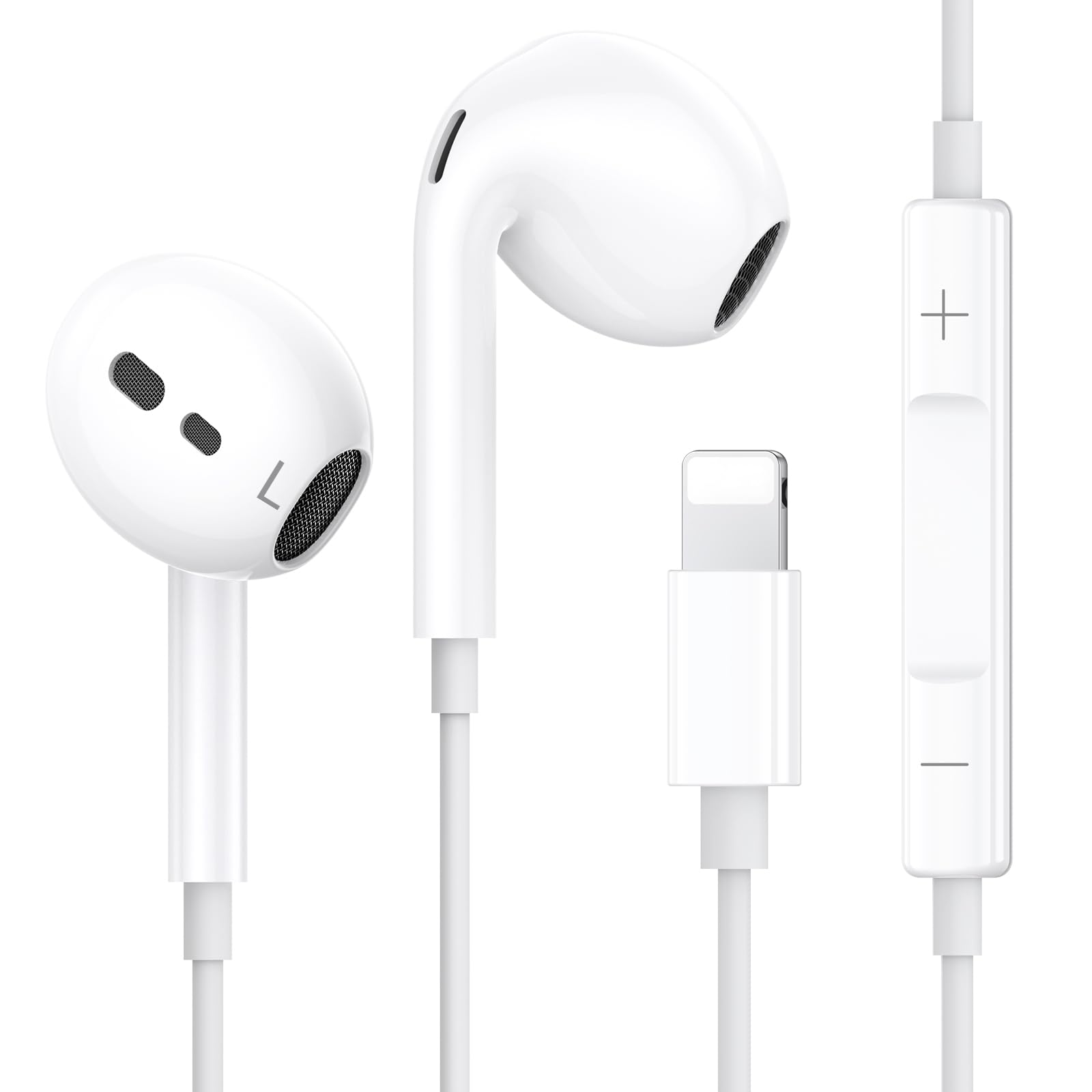 Kabelkopfhörer für iPhone 17 16 15, 2Pack USB C Kopfhörer mit Kabel für iPhone17 16 15 Plus/Pro/Max/Air, In Ear USBC Ohrhörer HiFi Stereo mit Mikrofon für iPad Pro Mini/Samsung S25 S24 Ultra/Pixel usw