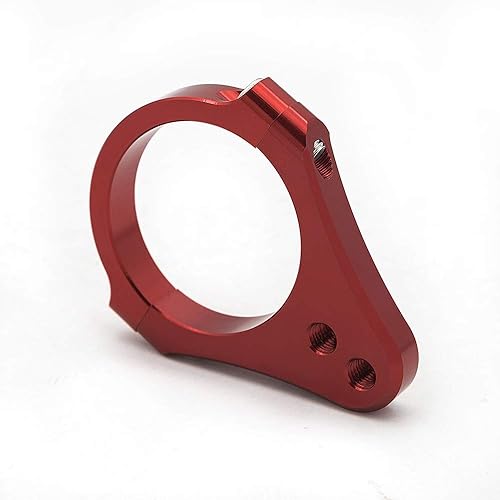 Miniatura 2 de PROCNC - Amortiguador universal de dirección de aluminio de 2.047 in de diámetro, soporte de abrazadera de montaje de marco de horquilla, fijador de