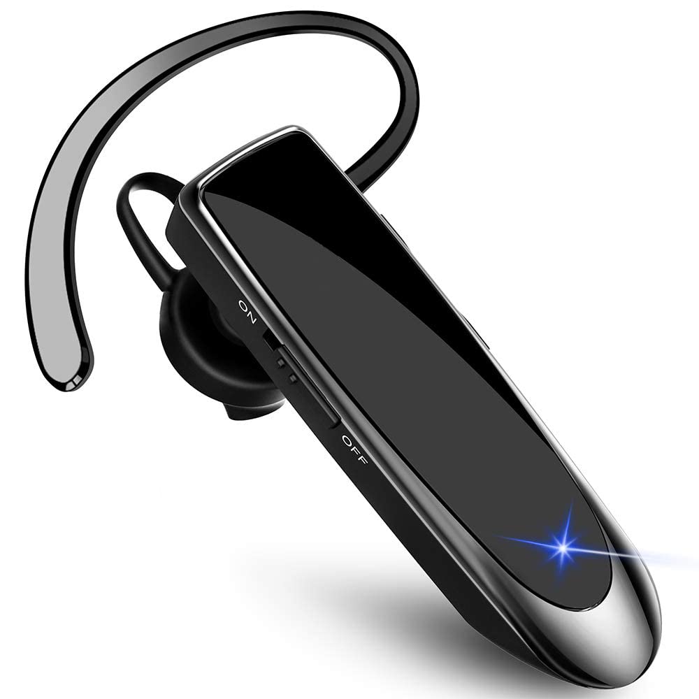 ArabestBluetooth Earpiece, Bluetooth Headset V4.2, Bluetooth Earbuds with Microphone, Handsfree Calling Wireless Bluetooth Headset, Compatible with Cell Phone Iphone, Android and Pc