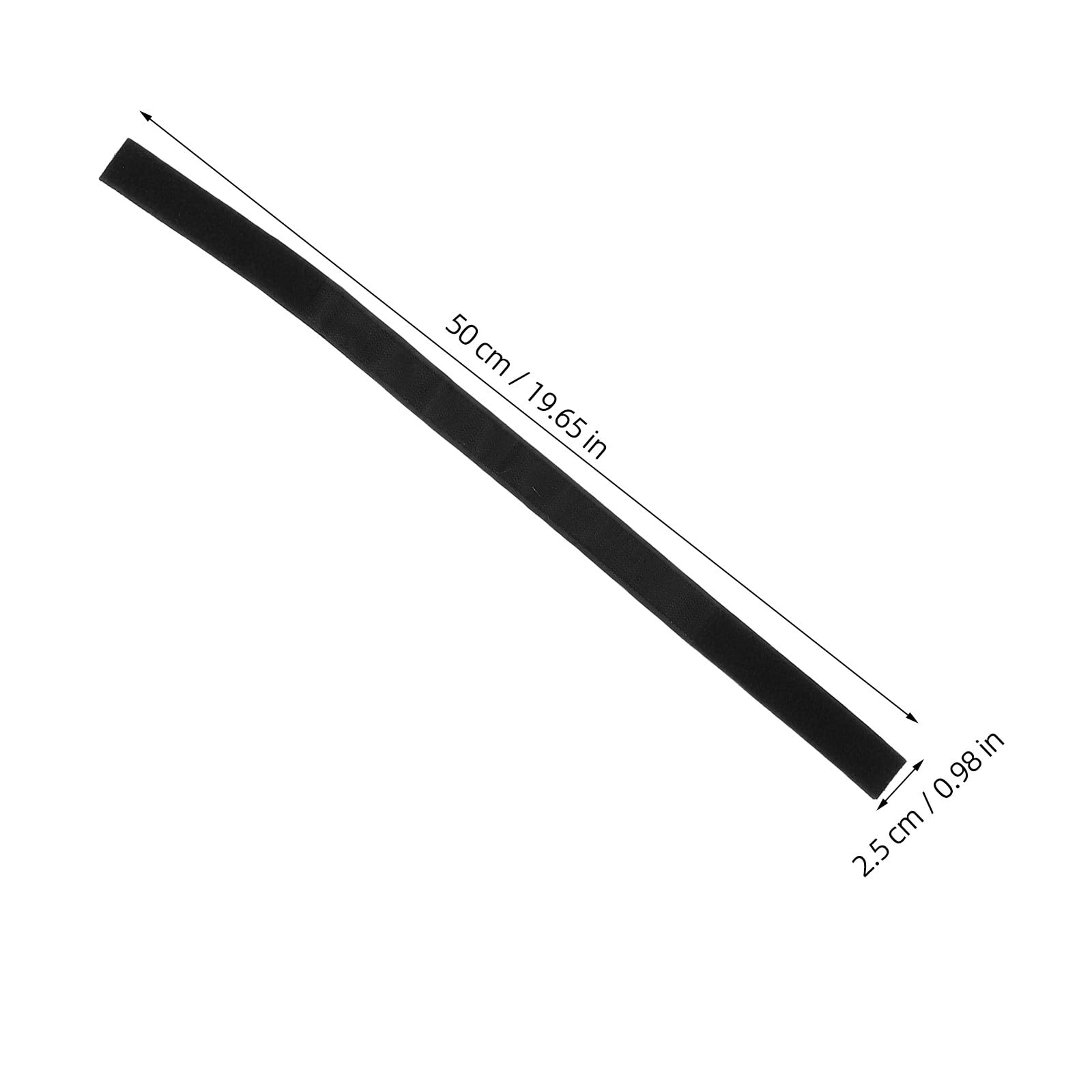 Produktbild von Homoyoyo 8 Stück Verstellbare Nylon-Gurte – Schwarz, 50x2,5x0,3 Cm, Vielseitig Für Scooter, Kart, Hoverboard & Ladungssicherung