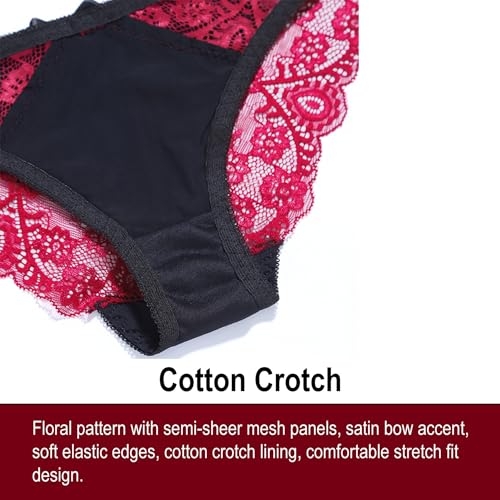 Image of secret lives Polyester Lace Women Bridal Underwire Padded Hipster Lingerie Set