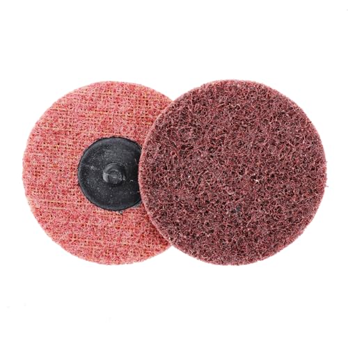 BHA Surface Conditioning Quick Change Discs, 3\" Red (Medium) Prep Pad - 25 Pack