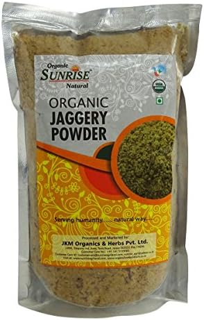Organic Sunrise Natural Jaggery Powder 17.64 Ounce -USDA Certified