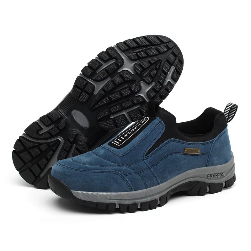 Zapatillas de senderismo para hombre con soporte para el arco y suela antideslizante