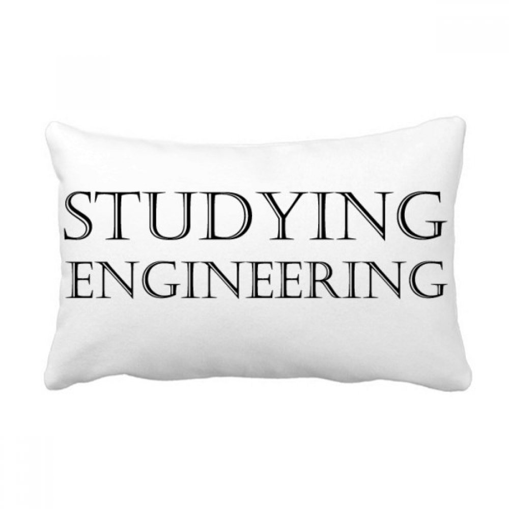 Coussin oreiller lombaire engineering multicolore 16x24 pouces pour accueil