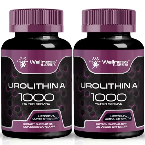 WELLNESS LABSRX Urolithin A Supplement Capsules Pack of 2