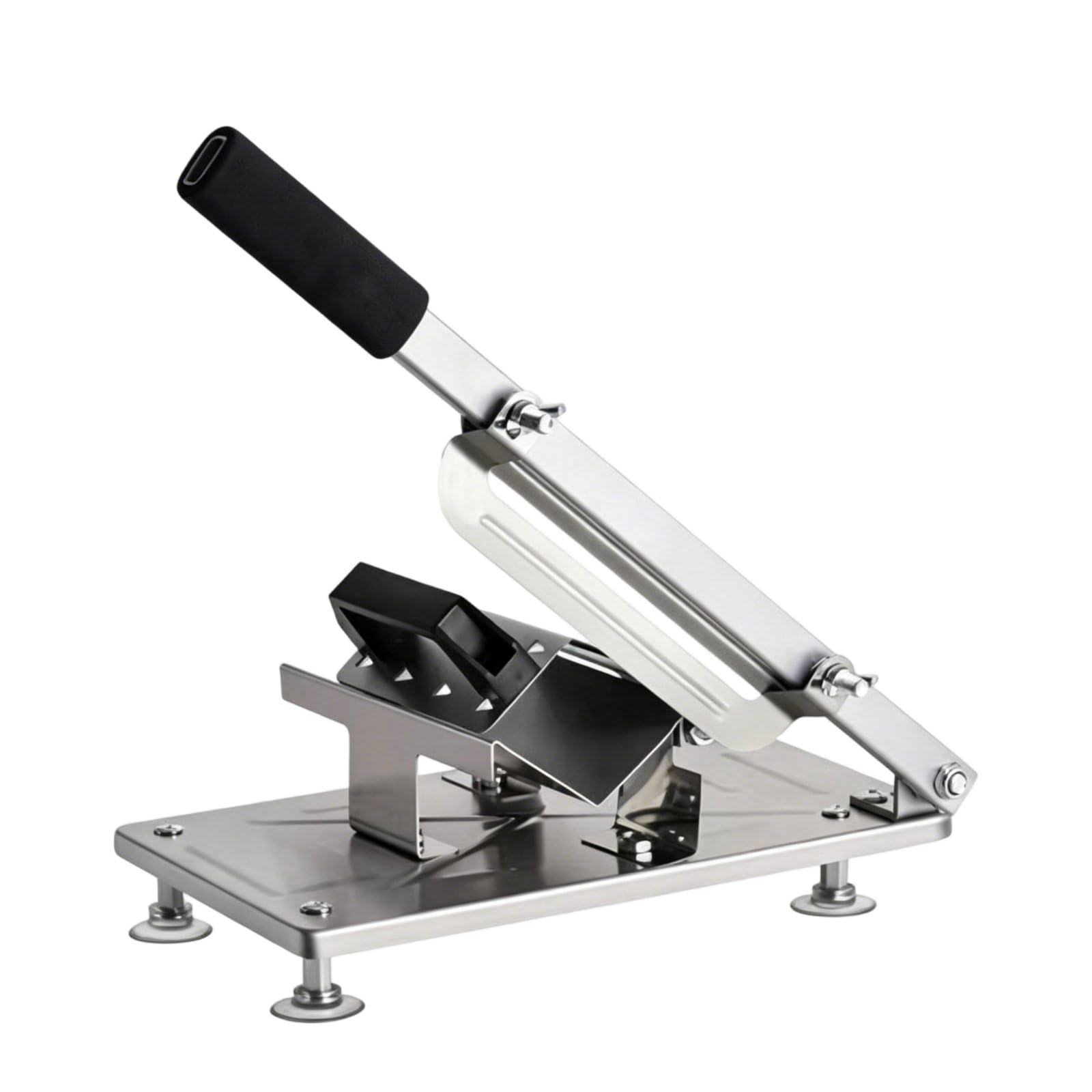 Multi-Purpose Manual Chilled Meat Adjustable Thickness Stainless Steel Meat Household Tools Food-Grade Material for Hot Pot Shop, Restaurant, Commercial Kitchen, Small Bare Machine-image-45
