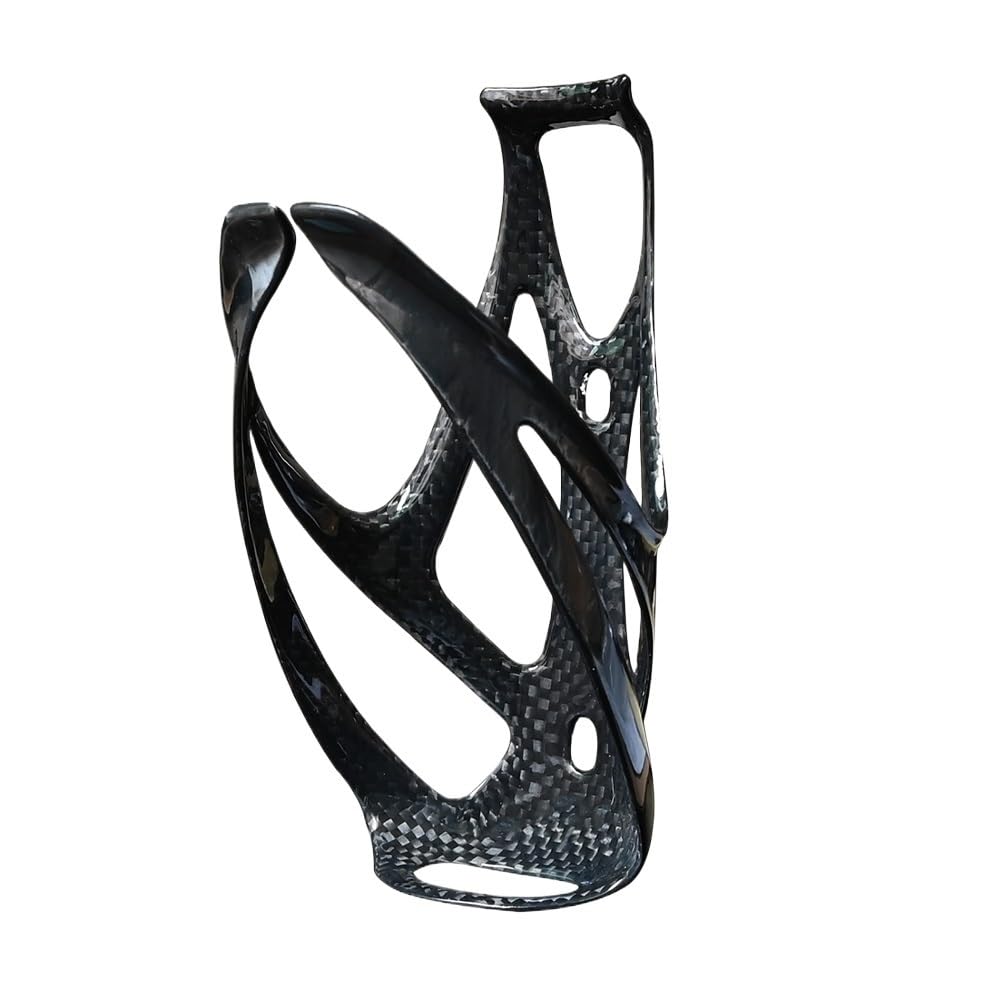Portaborraccia MTB Portaborraccia for Bicicletta in Fibra di Carbonio Completa, portaborraccia for Bici da Corsa MTB, Attrezzatura for Ciclo Ultraleggera Porta borracce MTB(Glossy 1pcs)