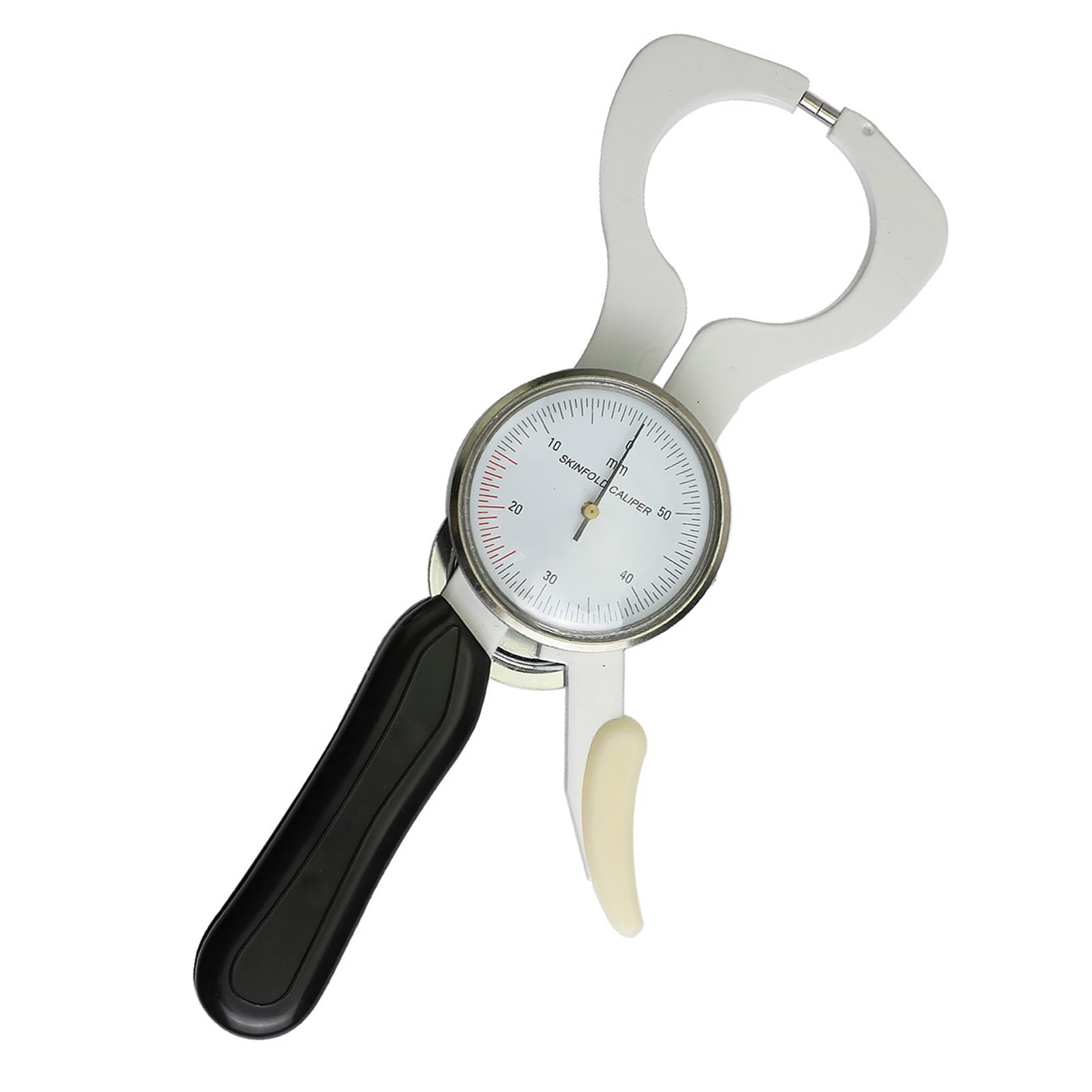 Generic Strumento per la Misurazione del Grasso Corporeo in Acciaio Inossidabile con Pinza per Plicometria per Esame Fisico del Salone di Bellezza Gamma 0/60 Mm Pressione 10 G/m2