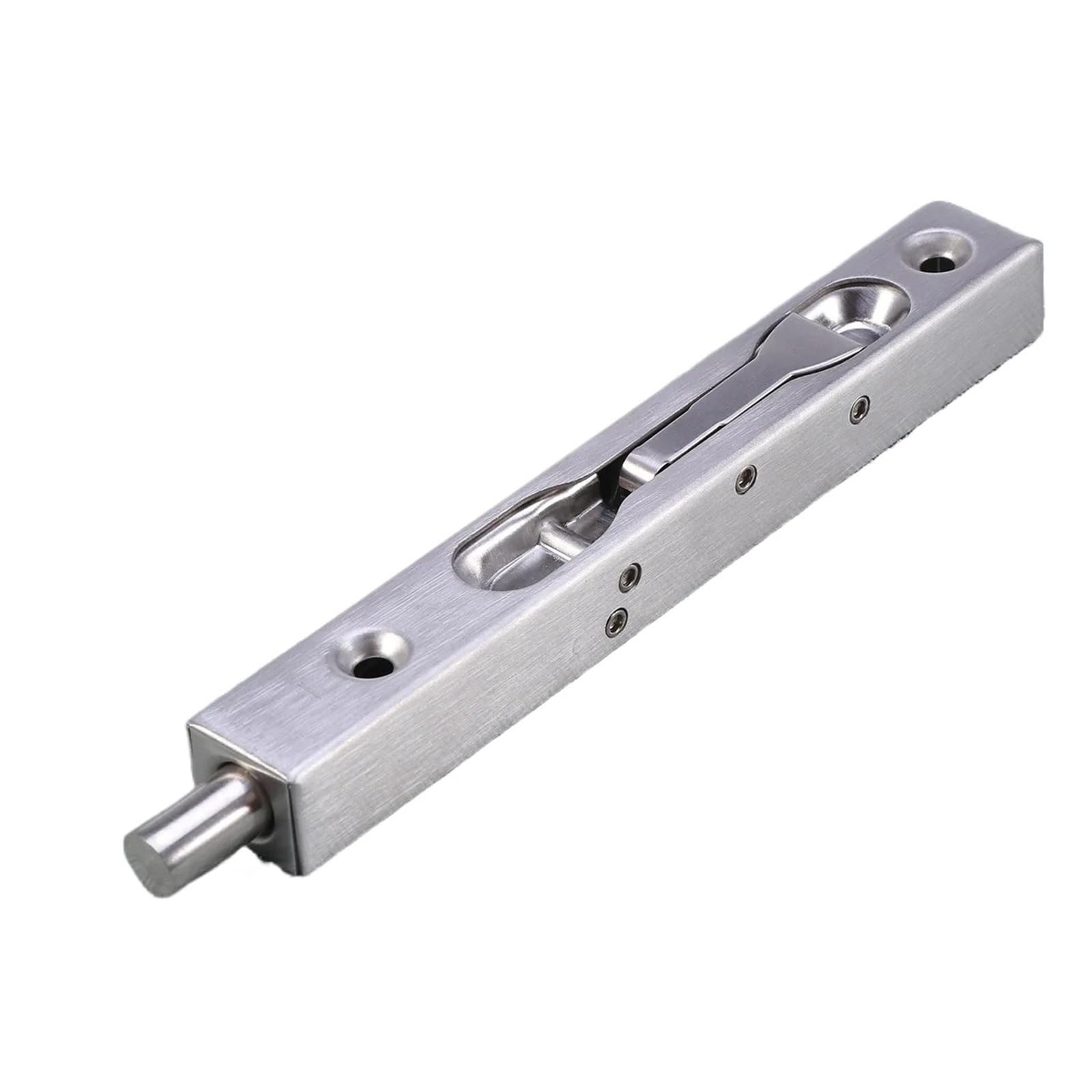 Loquet caché de porte en acier inoxydable brossé 6 pouces pour meuble de bureau