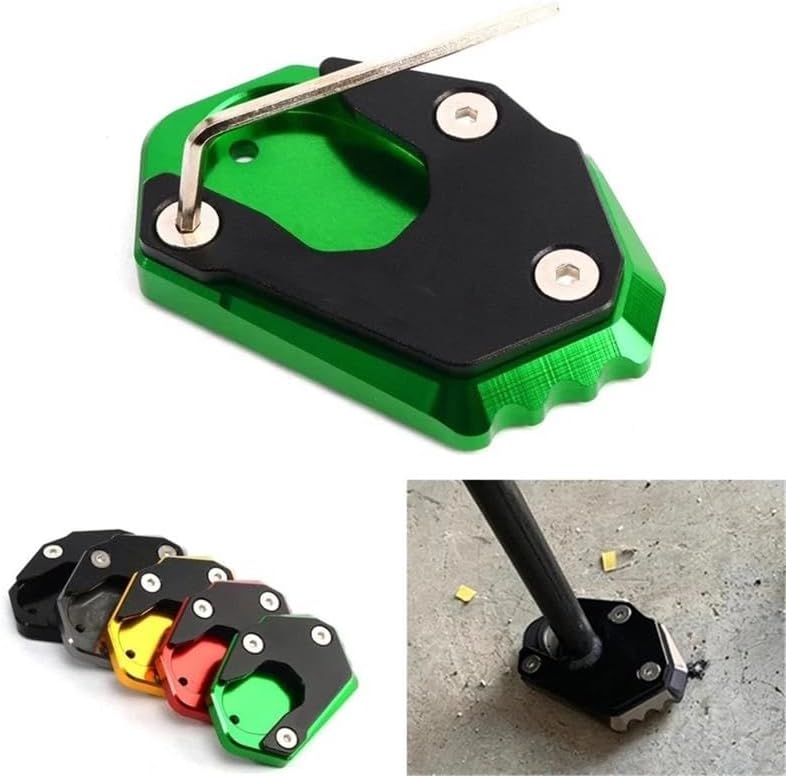 オートバイ サイドスタンド パッド 延長プレート に適合 カワサキ に適合 ニンジャ 300 650 1000 ER6F に適合 ニ