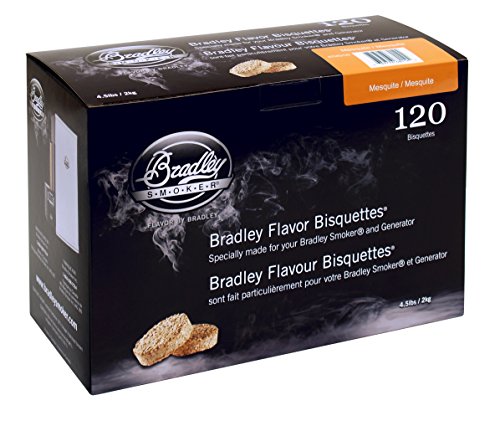 Preisvergleich Produktbild Bradley Smoker BTMQ120 Mesquite Bisquetten 120 Pack