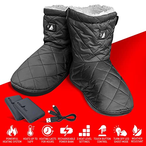 ActionHeat 5V Heated Boots for Indoors and Outdoors Battery Operated Shoes for Winter Activities 140°F Heating4