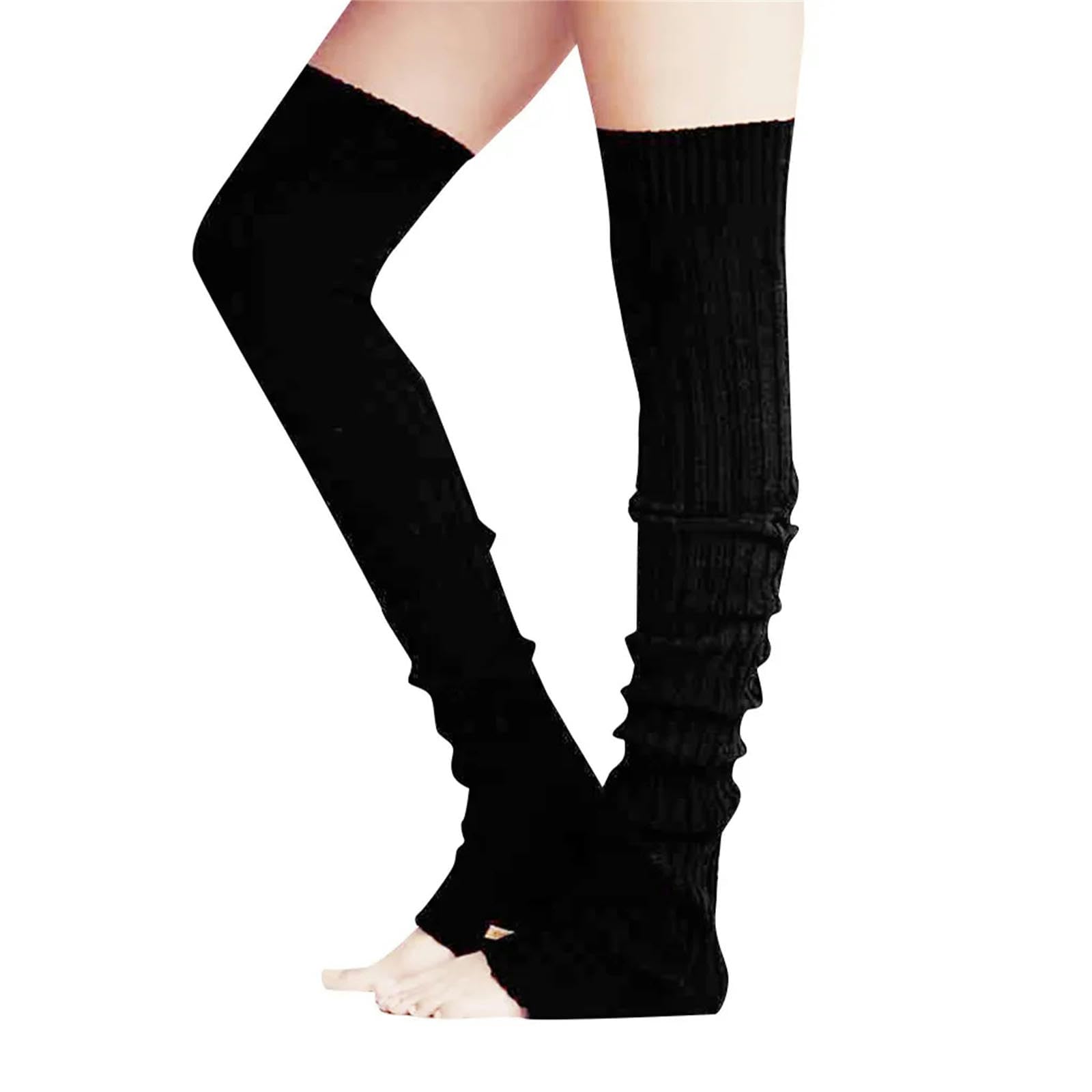 MdybF Calzini Autunno Inverno Calze Donne Alta Calza Nylon sopra Ginocchio Calze Calde Lunghe