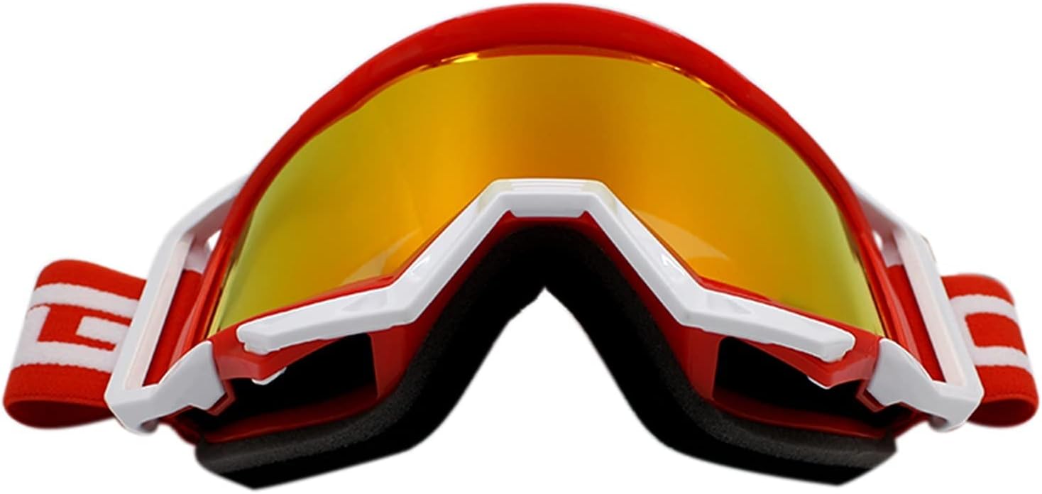 Motorcycle Goggles for Motocross Dirt Bike ATV Ski Scooter Multicolor