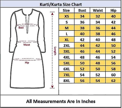 Image of DARIKA Women's Solid Straight Kurta with 3 /4 Sleeves | Front Button Placket | Comfortable Plus Size Ethnic Wear Kurti for Casual