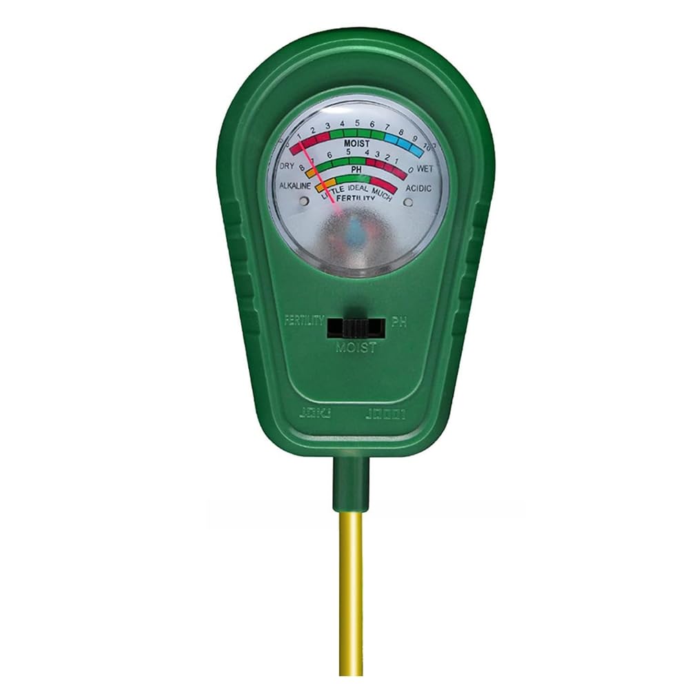 Jnchdghwa As Shown Soil Test Kit, Soil Moisture Meter/Soil Ph Meter/Fertility Soil Tester, Soil Hygrometer For Garden, Farm