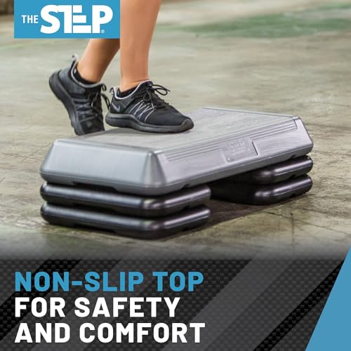 Freestyle STEP Exercise Step Platform, Circuit Size Stepper for Exercise at Home with 4 Stackable Risers for Height Adjustments by Freestyle STEP - Image 8