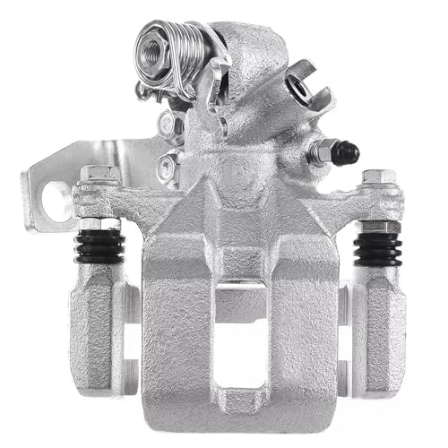 Image of Detroit Axle - Rear 2pc Brake Calipers for 2006-2015 Honda Civic CSX 2013-2018 ILX, 2 Disc Brake Calipers with Brackets Replacement