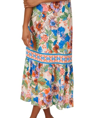 Image of Adrianna Papell Printed Midi Dress