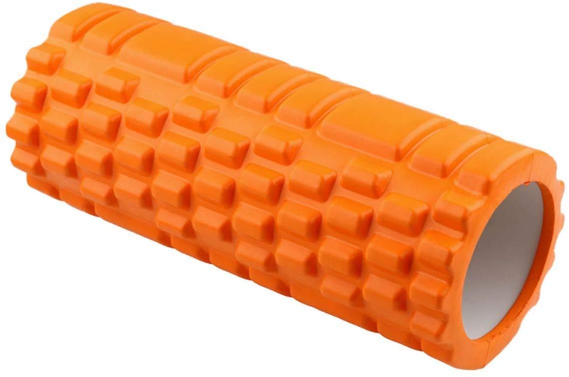 Roxan Foam Roller 33 cm with 15 cm Dia Meter for Post Gym Exercise : Deep Tissue Muscle Massage - Trigger Point Therapy - Myofascial Release - for Fitness, Cross Fit, Yoga & Pilates (Color May Vary)-image-29