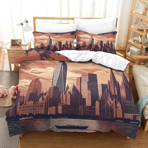 Juego De Funda Nórdica Ciudad de Nueva