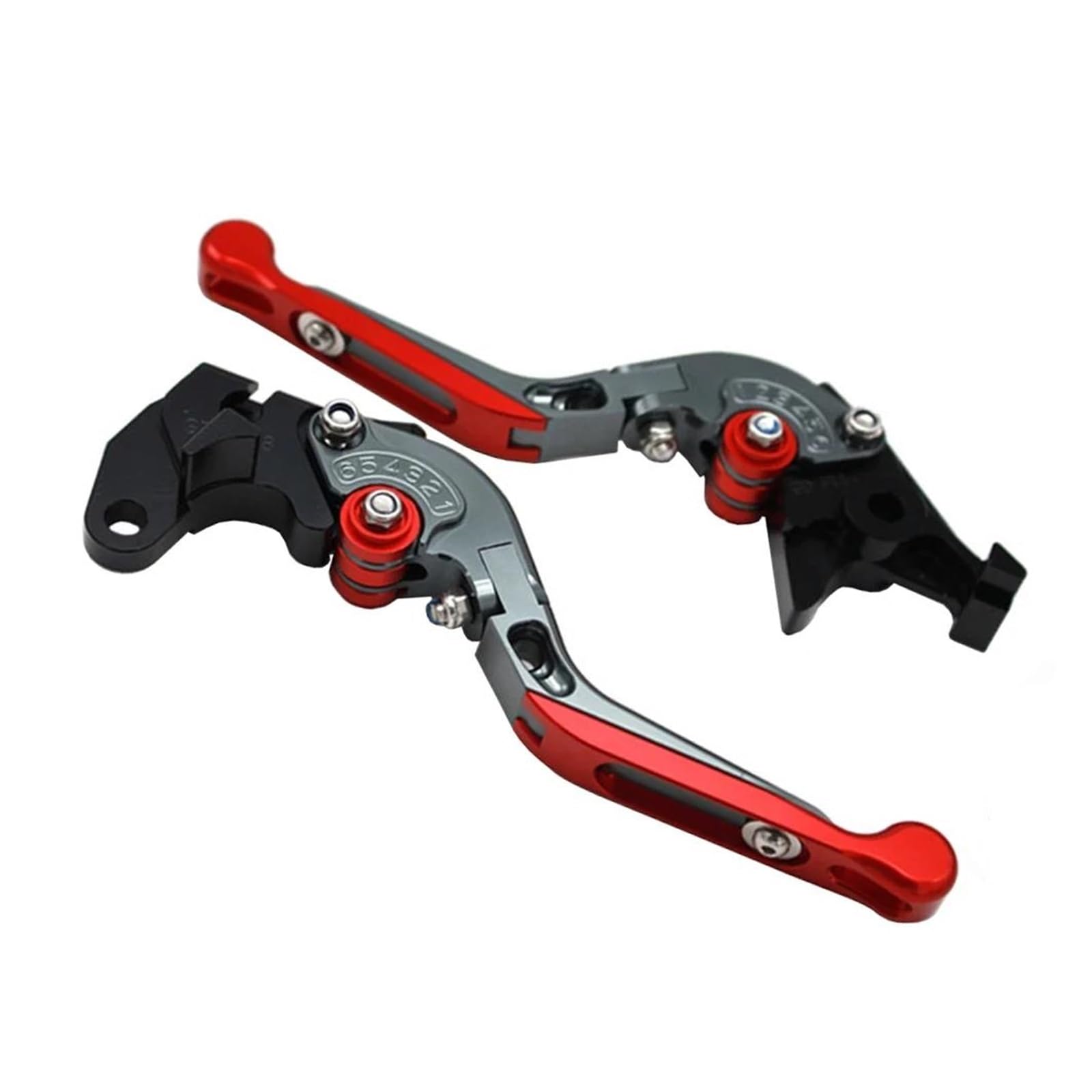 USQBUZHHK Brake Clutch Lever Motorcycle Brake Clutch Levers Handle Bar Grips for Xmax X-MAX400 Xmax 250 XMAX300 XMAX125 2025 Adjustable Folding Extendable(Nn)