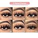 BEEOS False Eyelashes 3D Real Mink Lashes, 6 Different Styles Multipack, 100% Siberian Mink Handmade Full Strip Lashes Fluffy Natural Look Makeup Eye Lashes 6 Pairs
