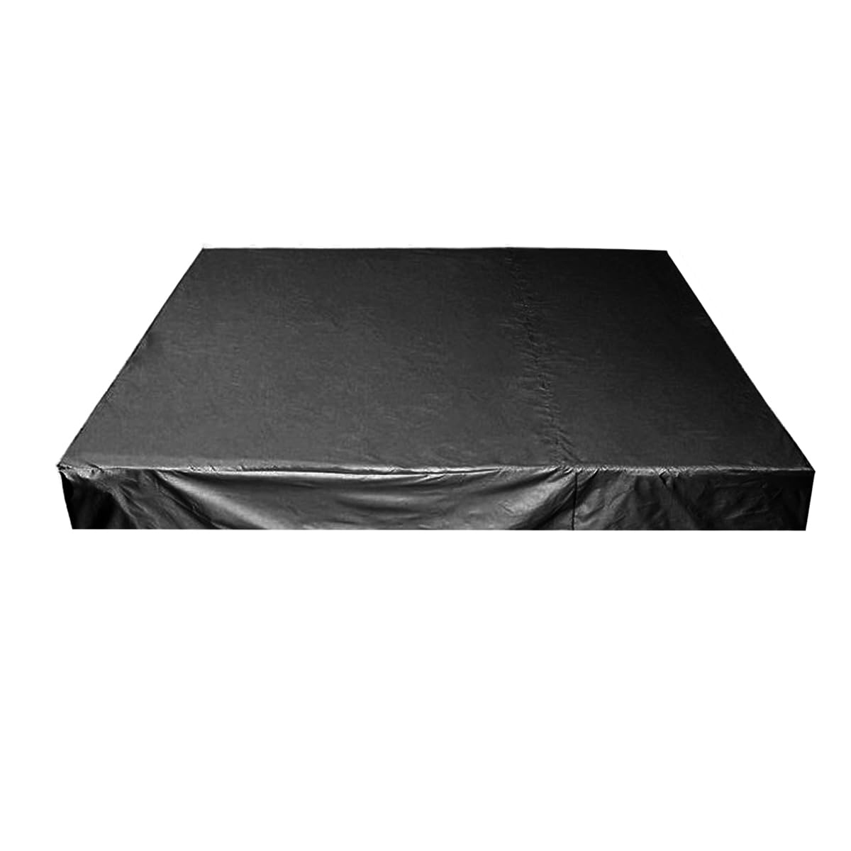 Alide Housse de protection pour jacuzzi, imperméable et anti-poussière, protection solaire pour extérieur, carrée, pour source chaude, pour l'hiver, pour piscine, spa, noire