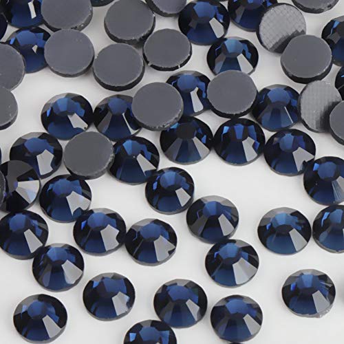 Image of beadsland Crystal Hotfix Rhinestone,Machine Cut Stone 1440pcs /pkg (Montana,SS20 /5mm)