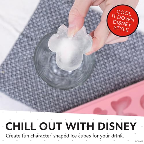 Image of Disney Minnie Silicone Ice Cube Tray, 2-Pack 5 inchx12.5 inch, BPA-Free
