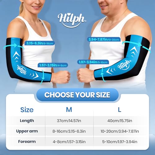 Pack de glace bras complet et manchon coude flexible Hilph - 5