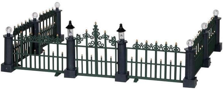 Lemax Village Collection Classic Victorian Fence Set of 7 # 24534